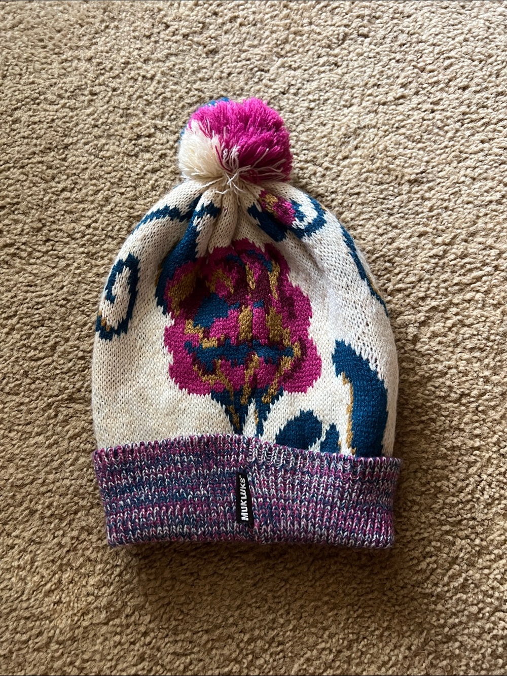Muk Luks Cuffed Knit Beanie